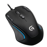 Logitech G300S, 2500DPI Ergonomic Wired Optical Computer Gamer Mouse